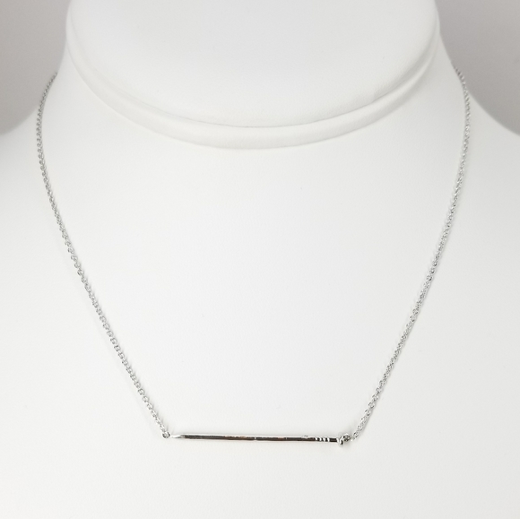 NEW Modern Minimalist Dainty Nail Choker Necklace - Picture 6 of 9